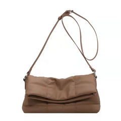 Padded Shoulder Bag Quilted Handbag for Women