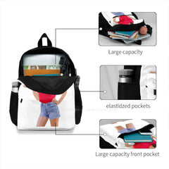 Colleen Ger School Bag Big Capacity Backpack Laptop 15 Inch