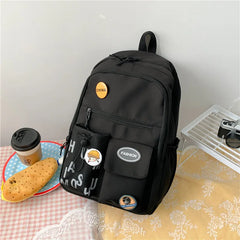 Waterproof College Ladies Backpack Student School Bag Laptop