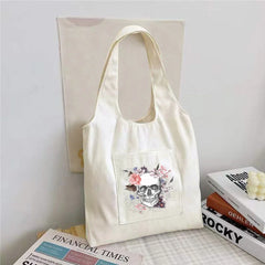 Canvas Shoulder Vest Bag Women's Tote Bag Casual Shopping Handbags