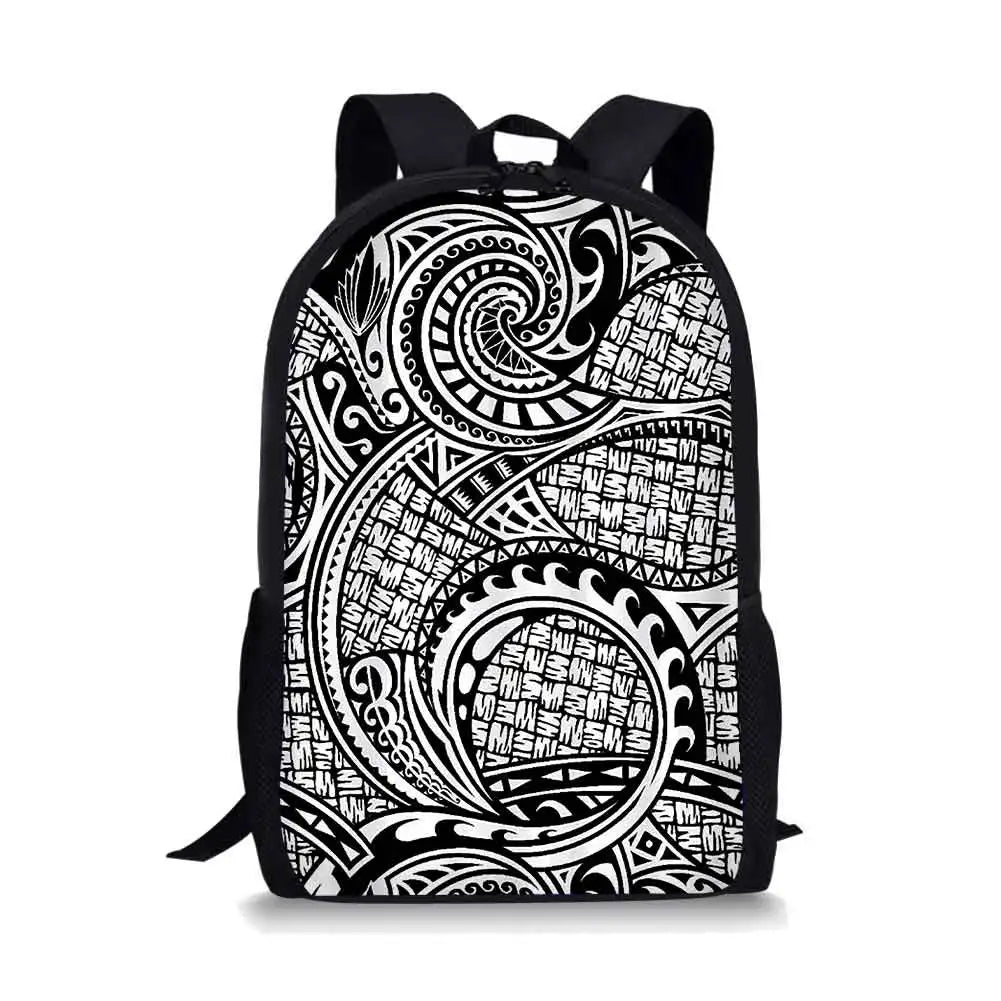 Stripe Schoolbag Student School Backpack Waterproof Bagpack Capacity