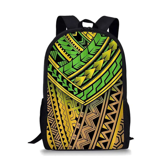 Stripe Schoolbag Student School Backpack Waterproof Bagpack Capacity