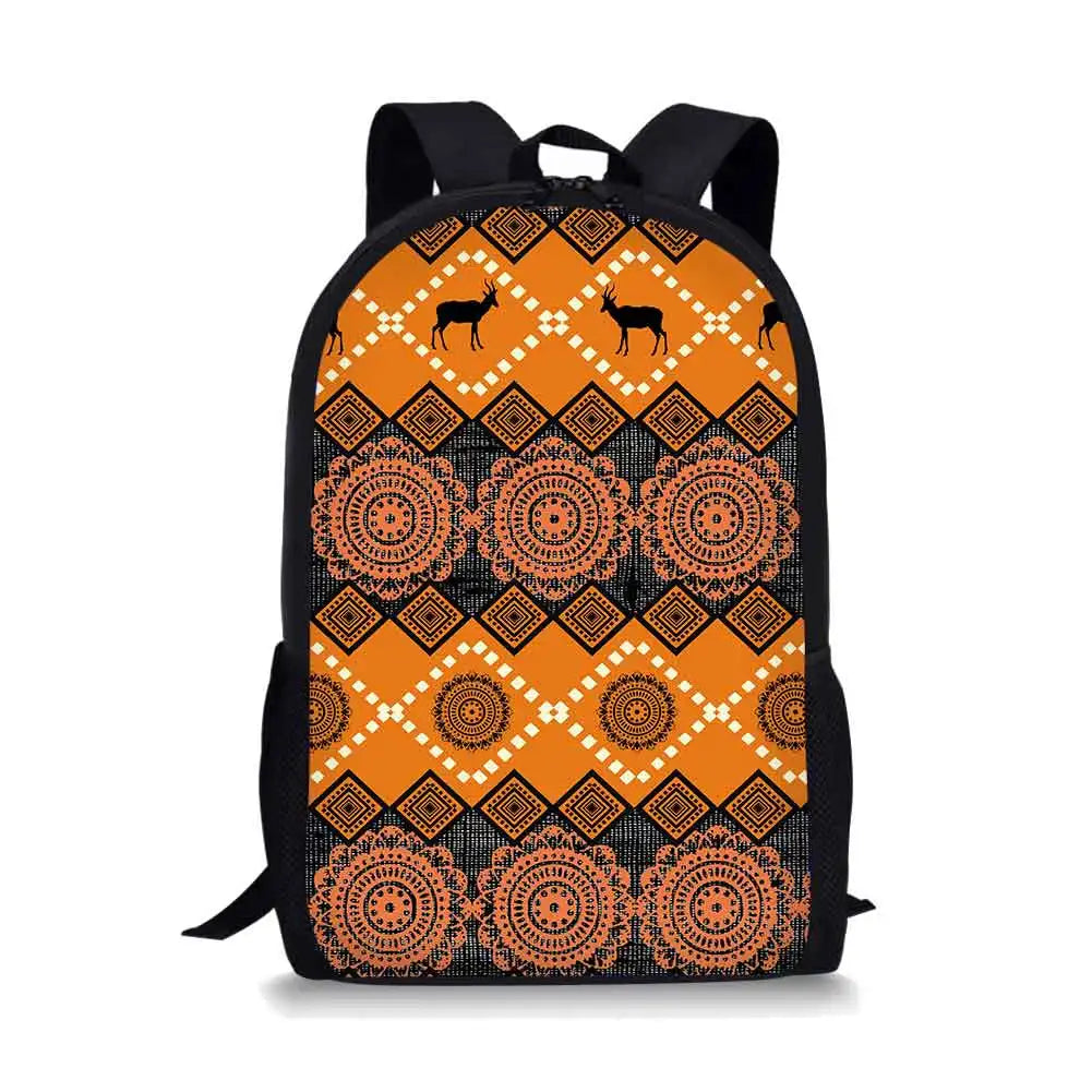 Stripe Schoolbag Student School Backpack Waterproof Bagpack Capacity