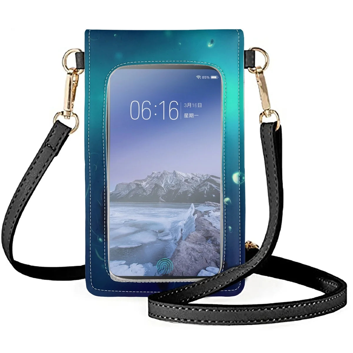 Coloranimal 3D Cat Image Sea Ladies Multi-model Long Wallet