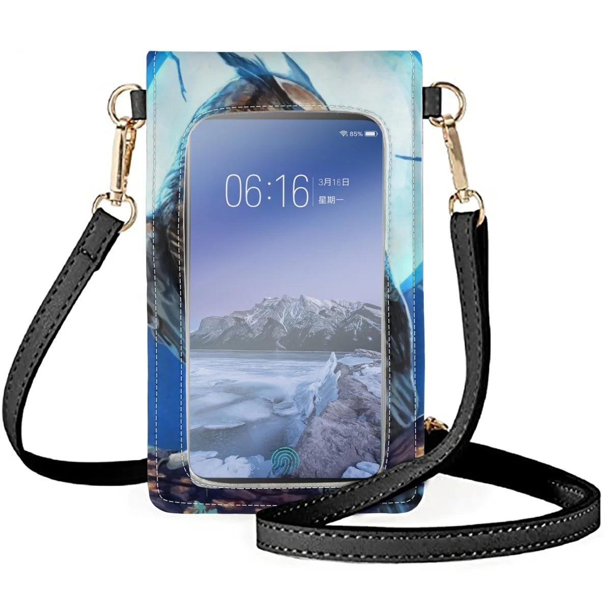 Coloranimal Owl Mini Phone Bag Leather Waterproof Cell Phone Bags