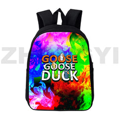 3D Print Goose Duck Backpacks 12/16 Inch School Bags