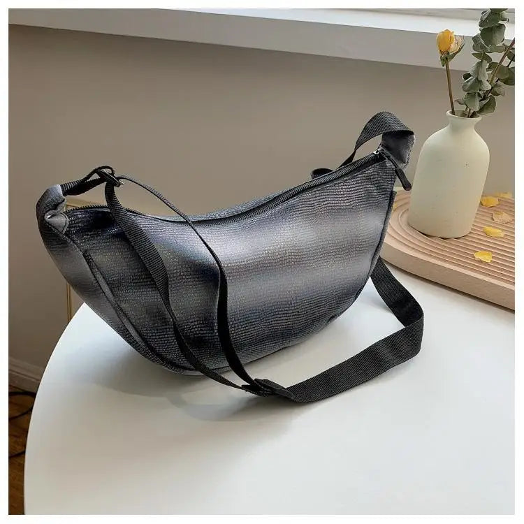 Colorful Striped Shoulder Bags Women Cross Body Bag Leisure Students Handbags