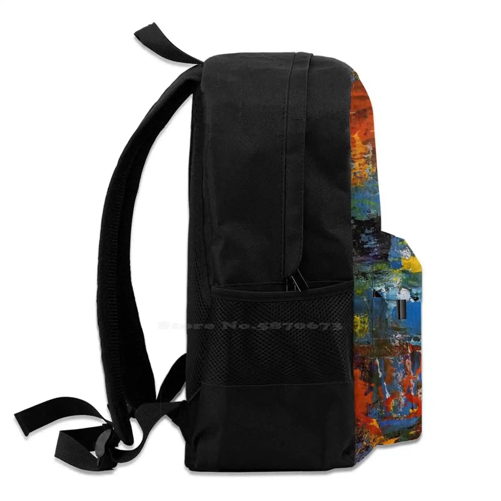 Art School Bag Big Capacity Backpack Laptop 15 Inch Motivation