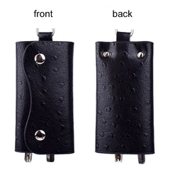 Compact Key Holder Wallet Pouch Keys Organizer Solid Key Cover Keychain