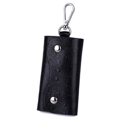 Compact Key Holder Wallet Pouch Keys Organizer Solid Key Cover Keychain