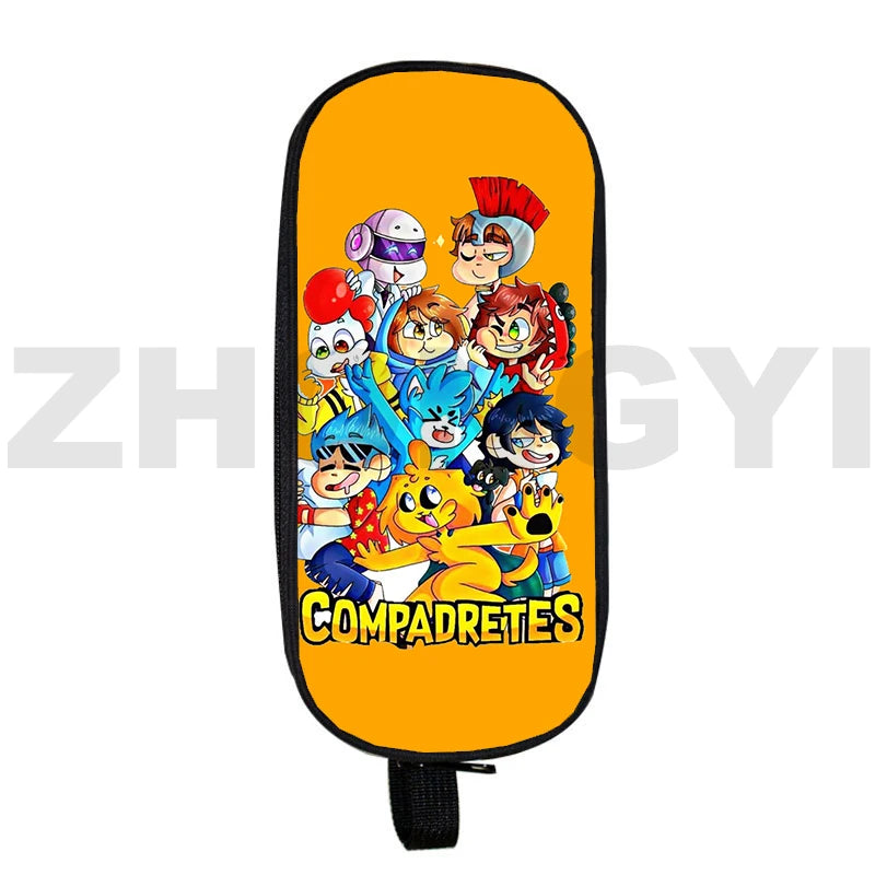 Compadretes Los Compas 3D Pencil Case Makeup Bag
