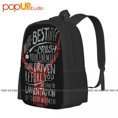 Conan The Barbarian Adventure Film Backpack