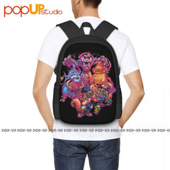 Conkers Bad Fur Backpack Large Capacity Travel Foldable Sports Bag