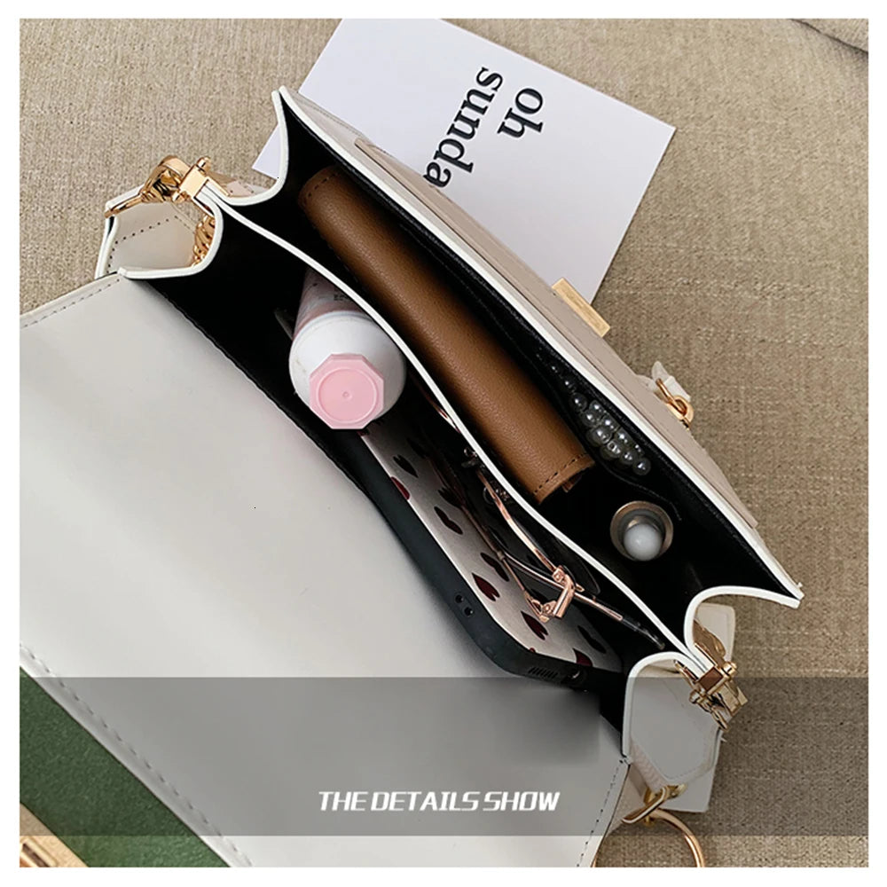 Women's Chain Messenger Shoulder Bag CrossBody Bag