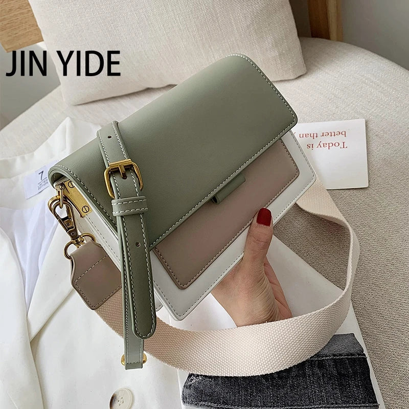 Leather Crossbody Bag Travel Handbag Shoulder Messenger Bag