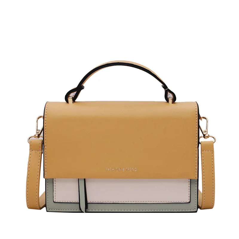 Leather Crossbody Bag Women Travel Handbag Shoulder Messenger Bag Ladies