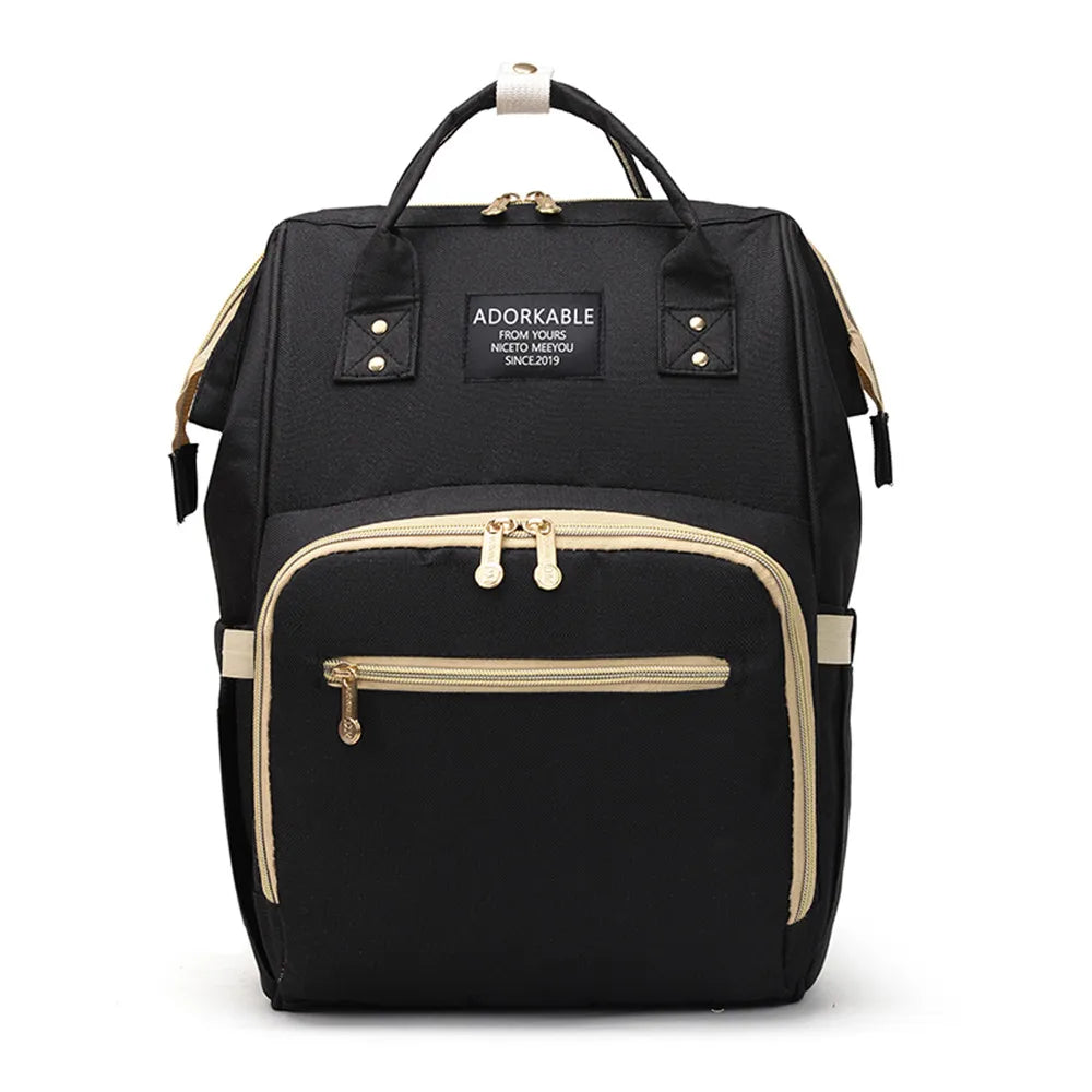 Waterproof Mummy Backpack Diaper Bag