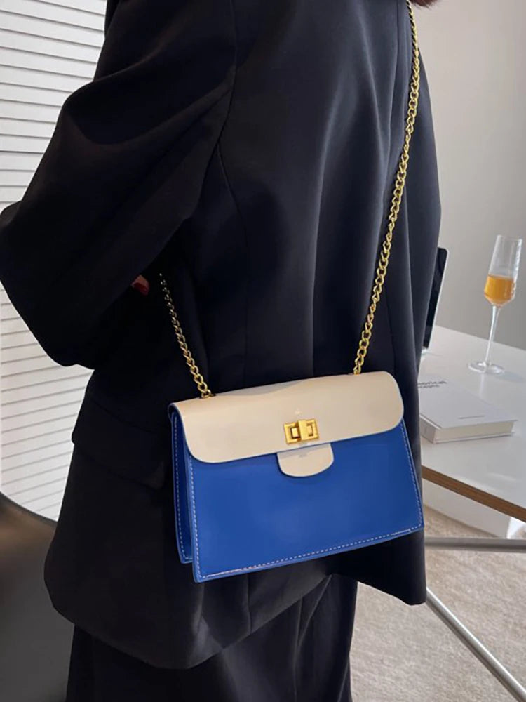 Women's Chain Crossbody Bag Small Shoulder Handbag Purse