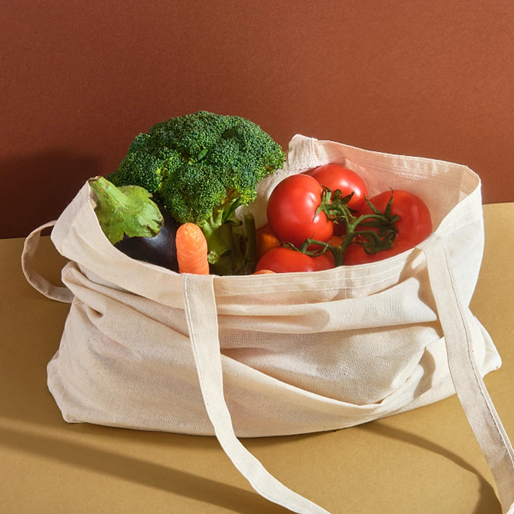 Large Capacity Eco Tote Cotton Cloth Shopping Bag