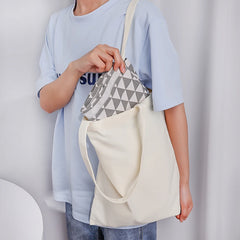 Large Capacity Eco Tote Cotton Cloth Shopping Bag
