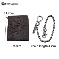 Dragon Wallet with Chain for Men or Son