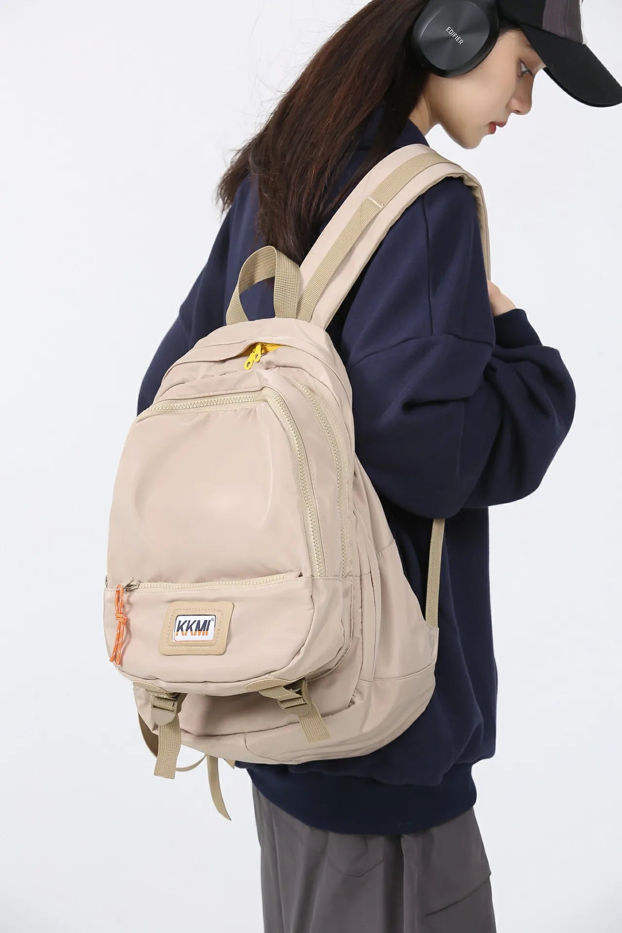 Female Waterproof College Backpack Lady Laptop Backpack Book Girl Travel