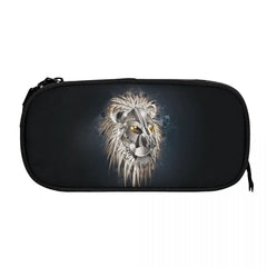 Lion Pen Box Student School Anime Zipper Pen Bag Child Stationery Bag Gift