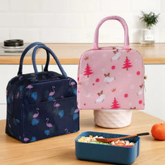 Waterproof Nylon Thermal Lunch Bag for Women