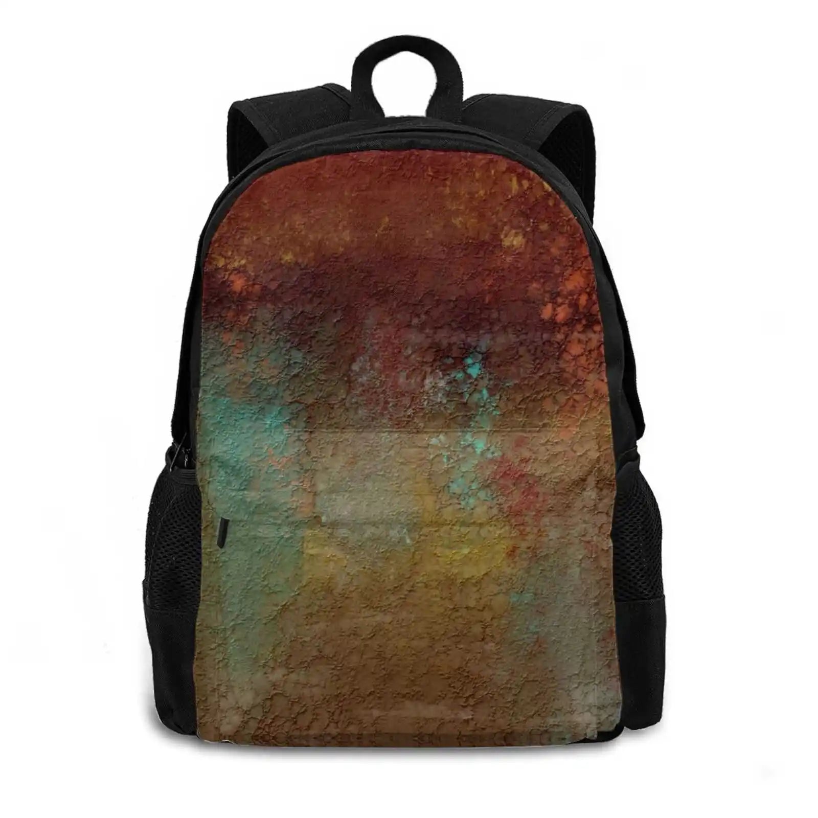 Copper Turquoise And Textures Bags Backpacks Turquoise Copper