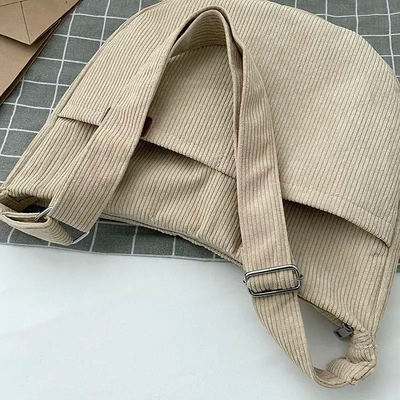 Corduroy Crossbody Bags Women Hobos Shoulder Bag Ladies Handbags