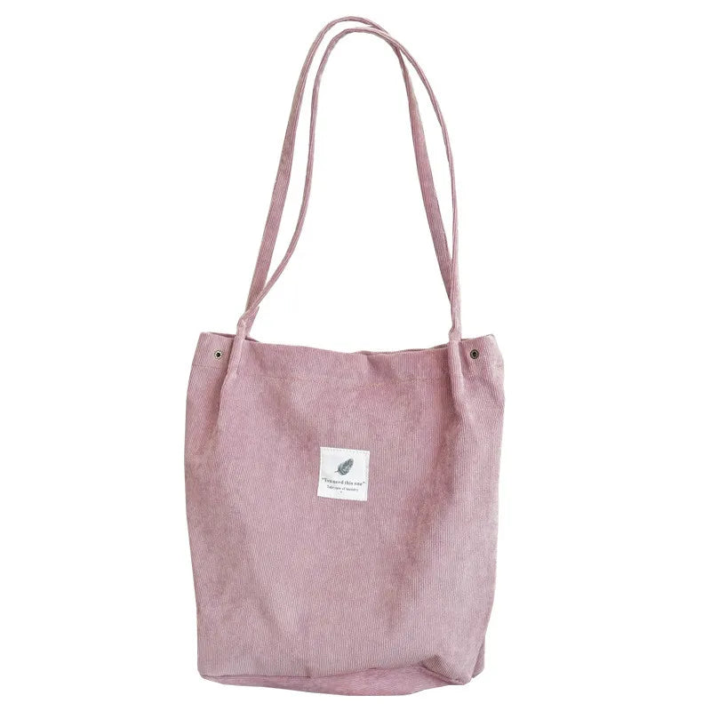 Corduroy Shoulder Bags Crossbody Handbag for Women