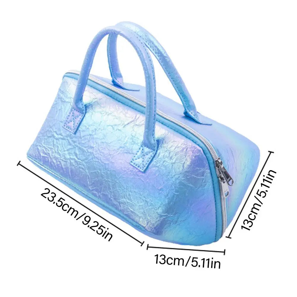 Large Capacity Cosmetic Bag Portable Makeup Pouch