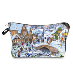 Large Capacity Portable Travel Cosmetics Storage Bag Customizable Makeup Bag