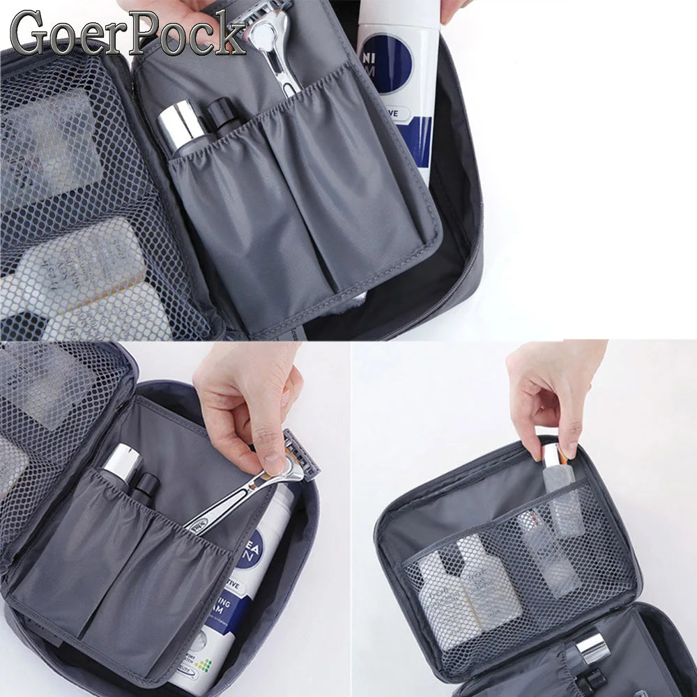 Waterproof Cosmetic Bag Organizer Portable Makeup Travel Beauty Case