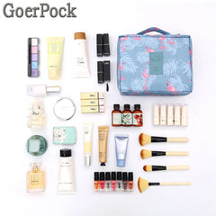 Waterproof Cosmetic Bag Organizer Portable Makeup Travel Beauty Case