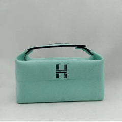 Cosmetic Bag Portable Waterproof Canvas Small Organizer Storage Bags