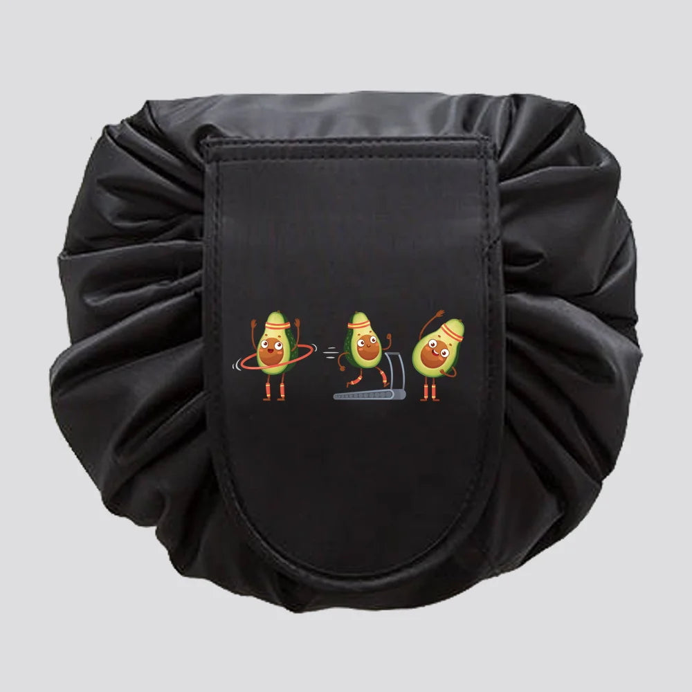 Avocado Makeup Organizer Travel Toiletry Bag