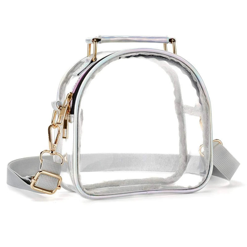 Clear Zipper Cosmetic Bag Makeup Organizer Travel Pouch Toiletry Wash Organizer