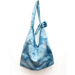 Vintage Cotton Shoulder Bag for Women Large Capacity