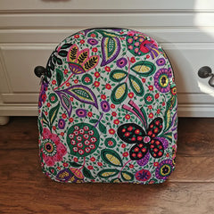 Eco-Friendly Cotton Backpack with Environmental Print
