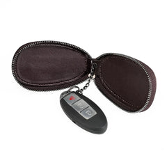 Genuine Leather Key Holder Keychain Car Key Case Pouch