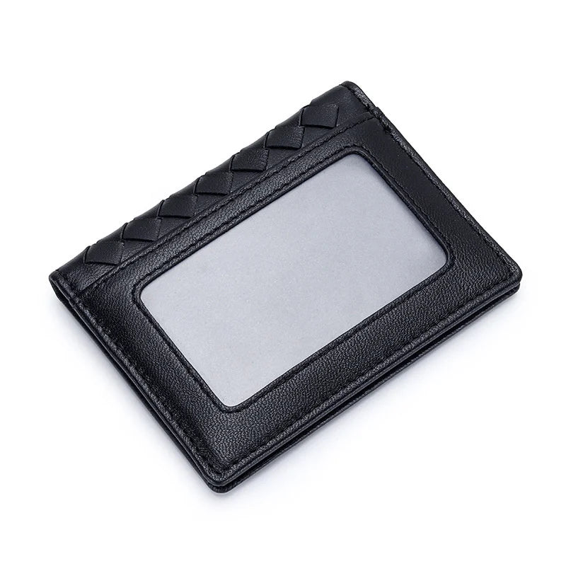 Cow Leather Coin Purse Card Wallet Holder Women