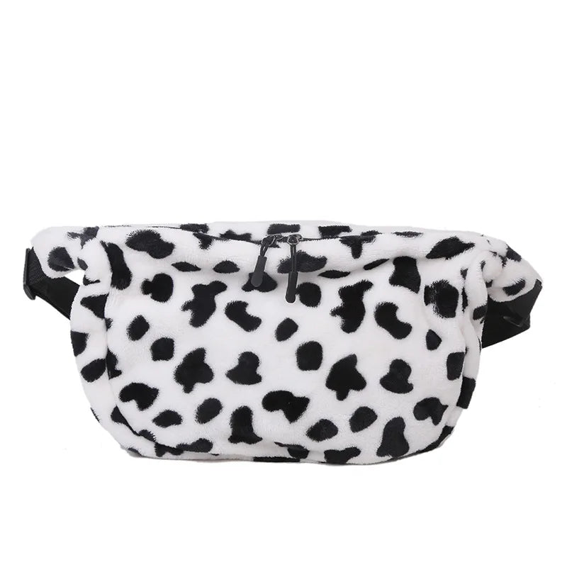 Cow Pattern Women Tote Handbags Large Capacity