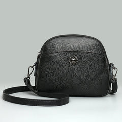 Cowhide Women Shoulder Bag Korean-style Crossbody Messenger Handbag