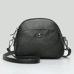 Cowhide Women Shoulder Bag Korean-style Crossbody Messenger Handbag