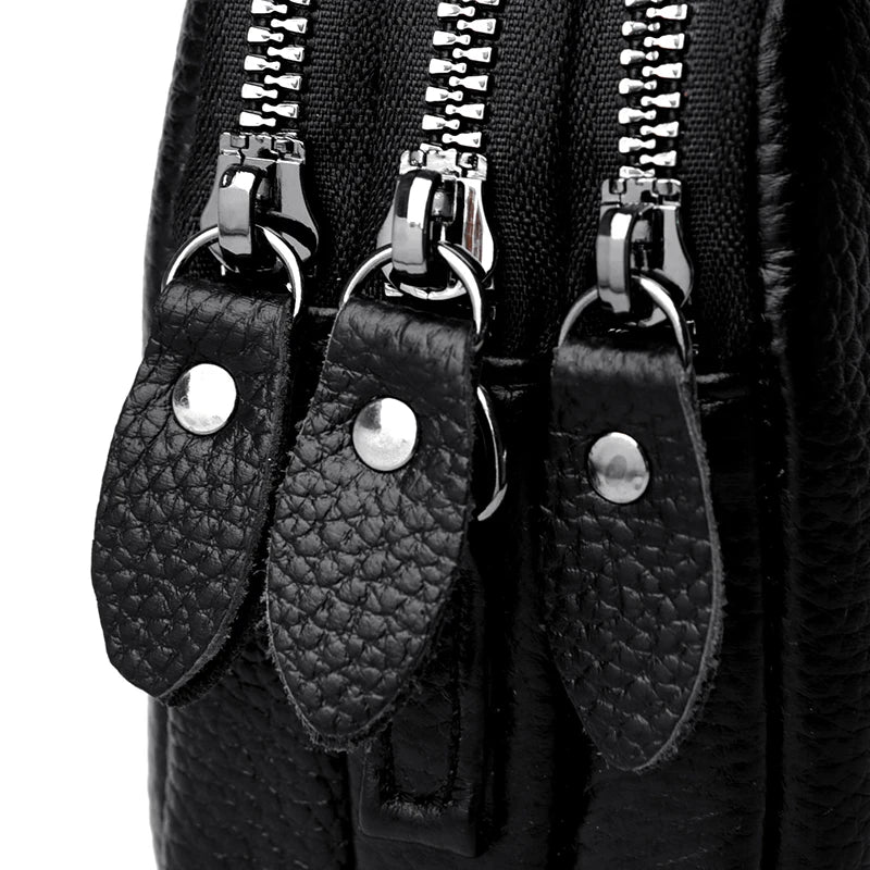 Cowhide Women's Shoulder Bag Crossbody Messenger Summer Handbag