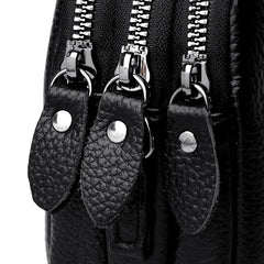 Cowhide Women's Shoulder Bag Crossbody Messenger Summer Handbag