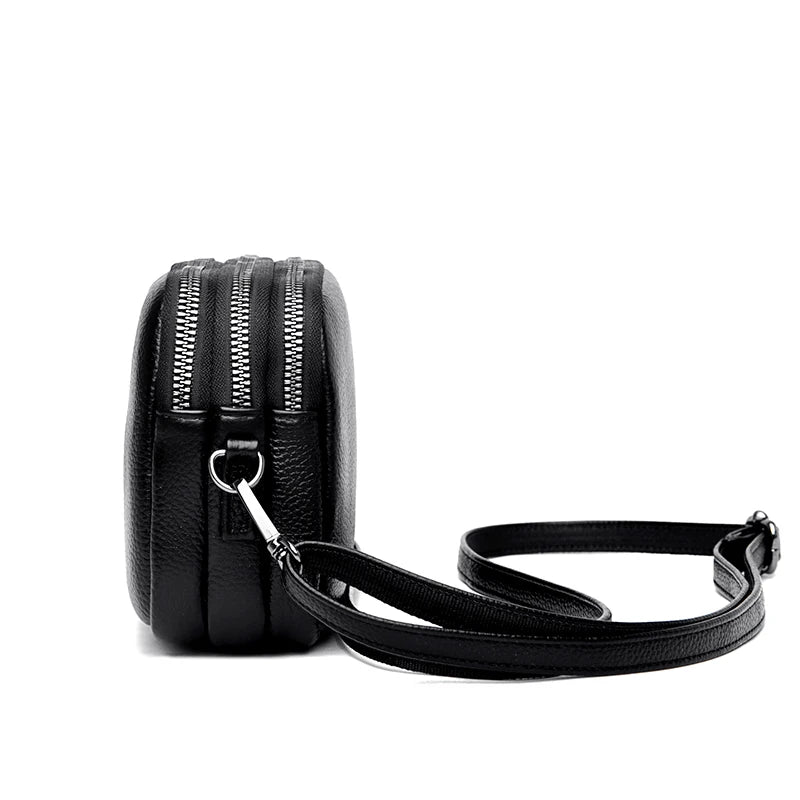 Cowhide Women's Shoulder Bag Crossbody Messenger Summer Handbag