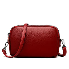 Cowhide Women's Shoulder Bag Crossbody Messenger Summer Handbag