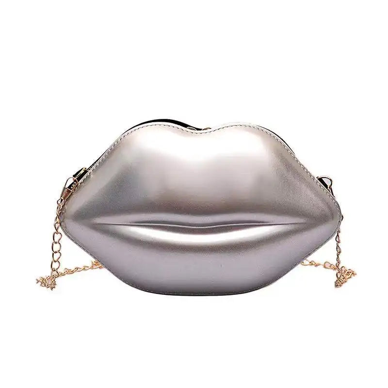 Chain Bag Lip Personality Chain Bag 7 Colors